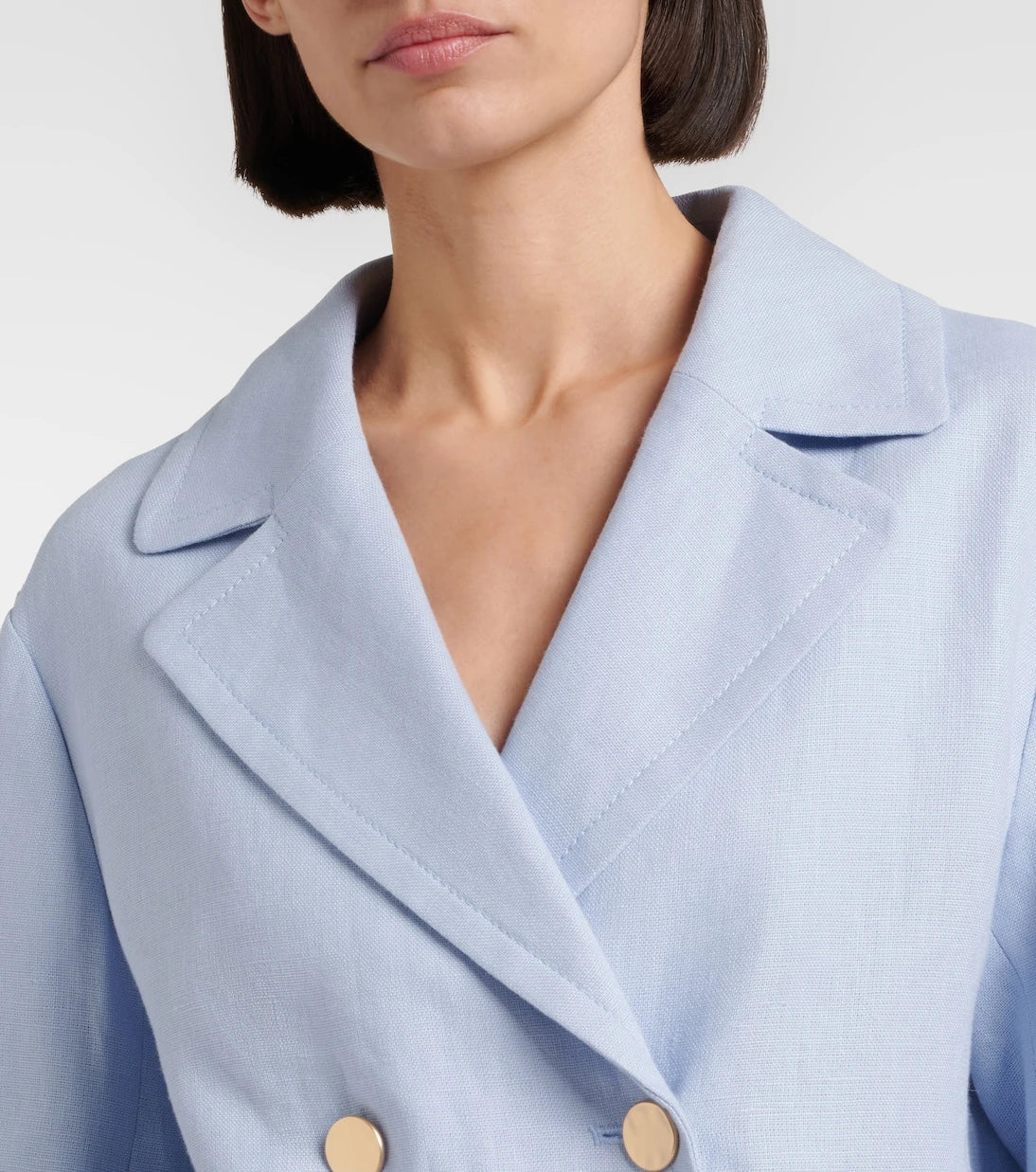 'S Max Mara - Avenue double-breasted linen blazer