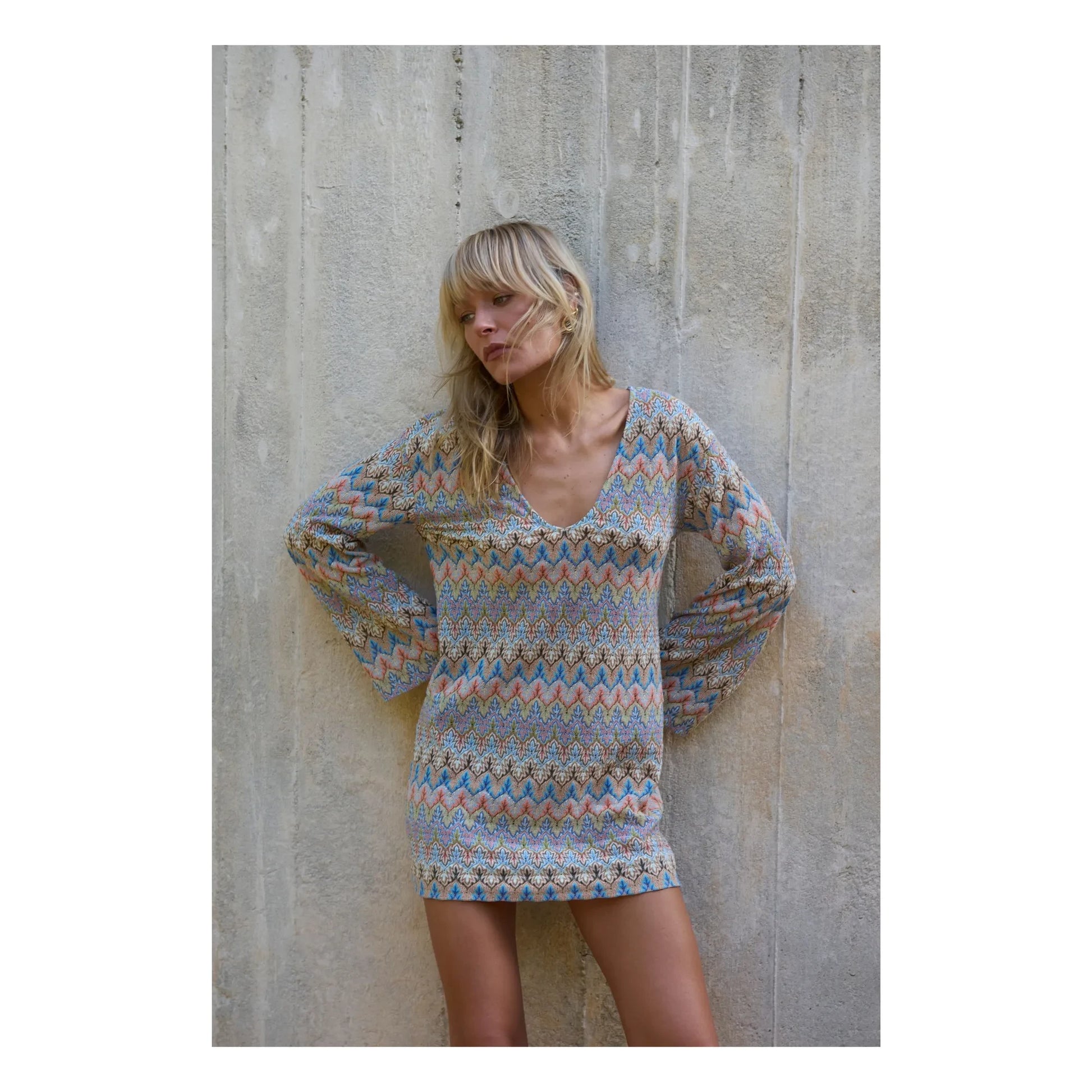 Baie Brune - Jane dress | Blue
