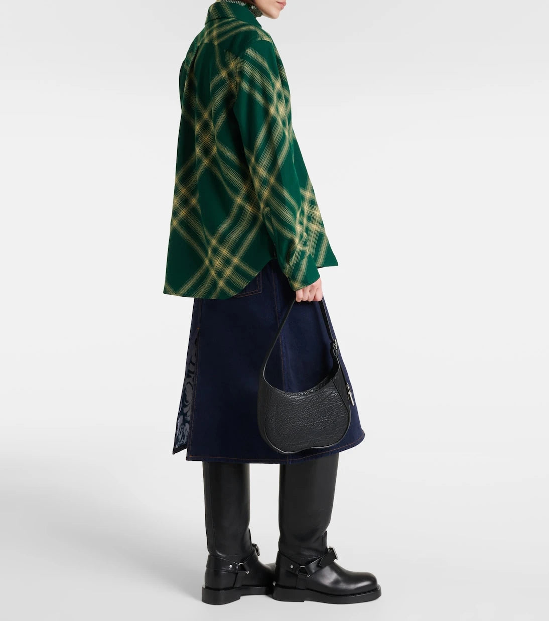 Burberry - Checked wool shirt