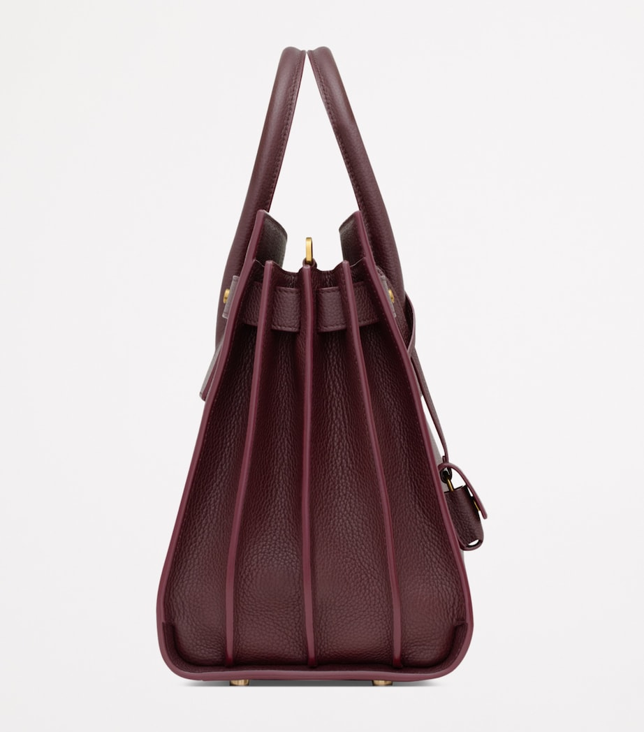 Burgundy Small Sac de Jour Tote Bag