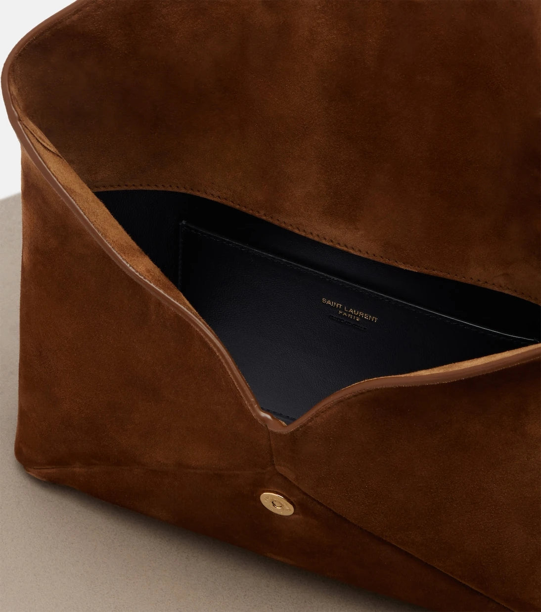 Saint Laurent - Cassandre suede pouch