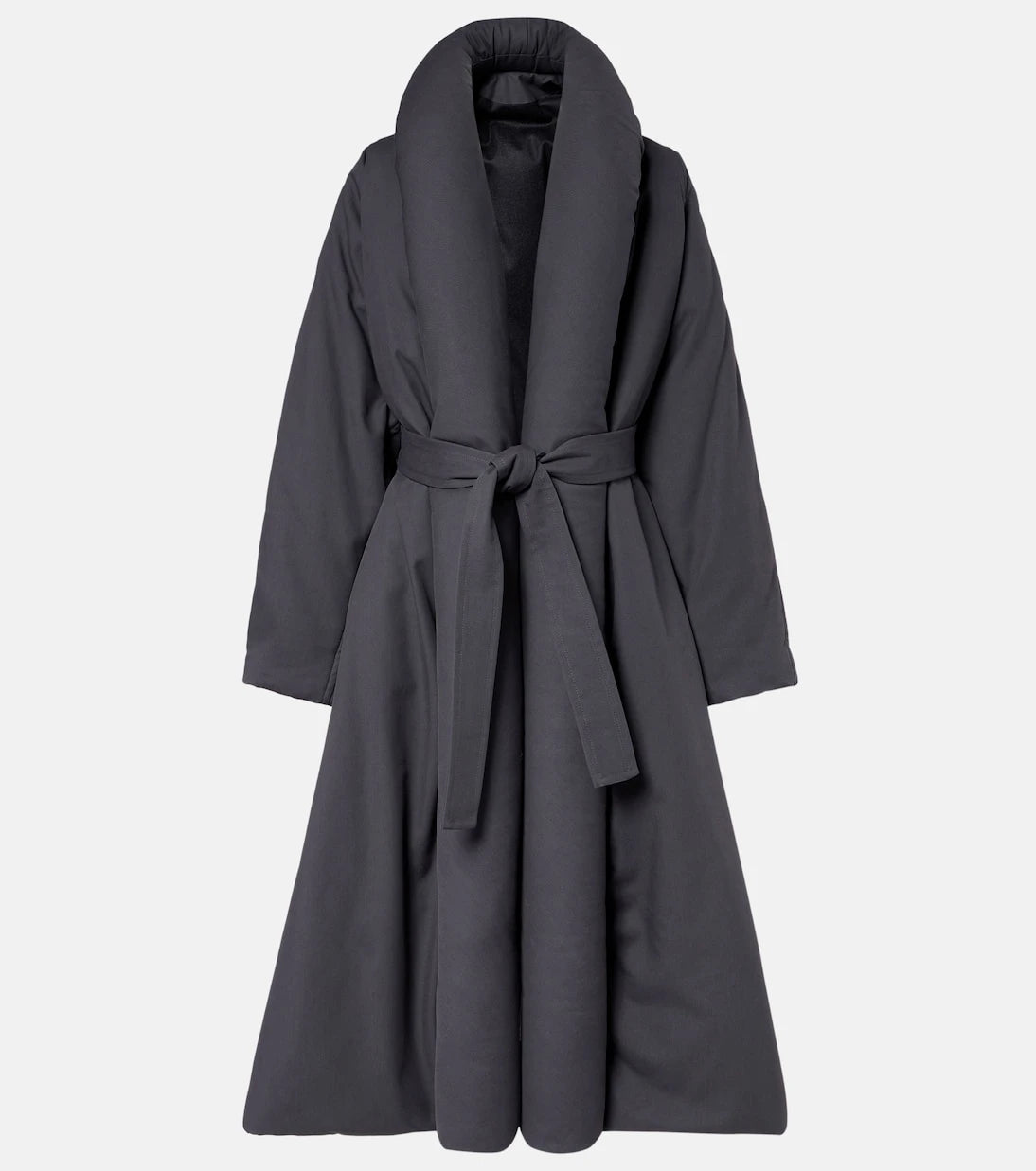 Alaïa - Cotton gabardine puffer coat