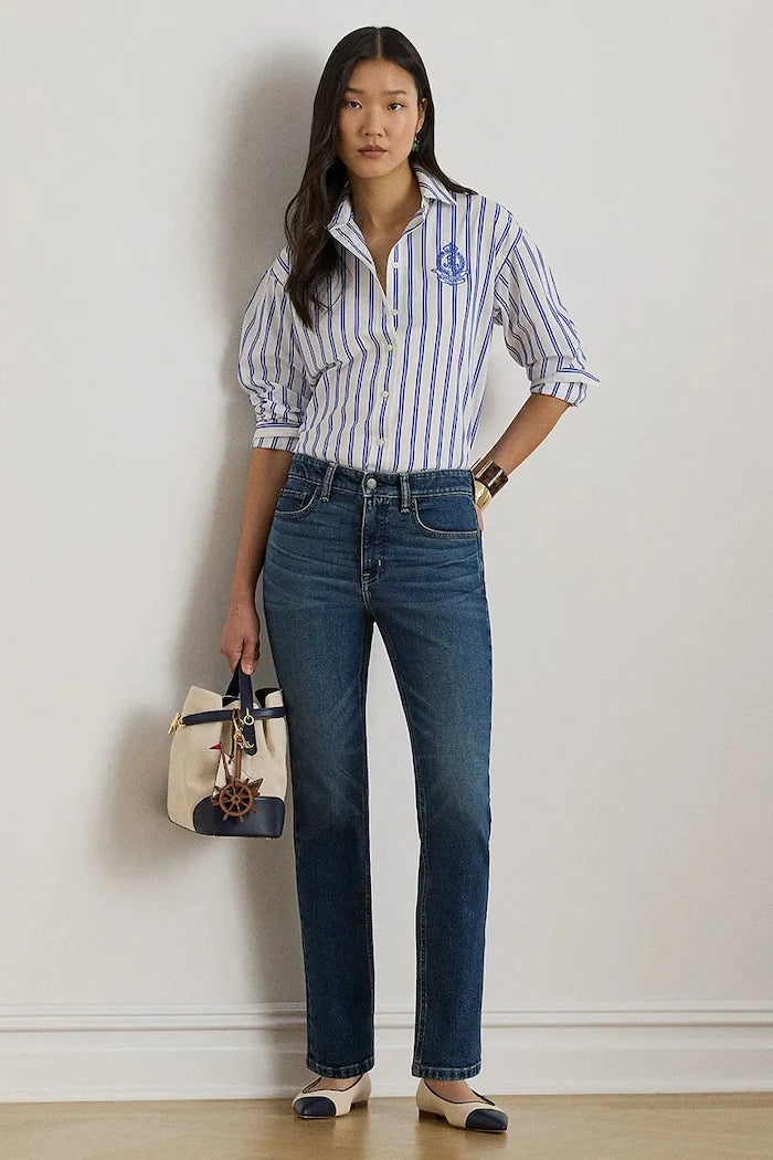 Lauren Ralph Lauren Kadın Pamuklu Gömlek