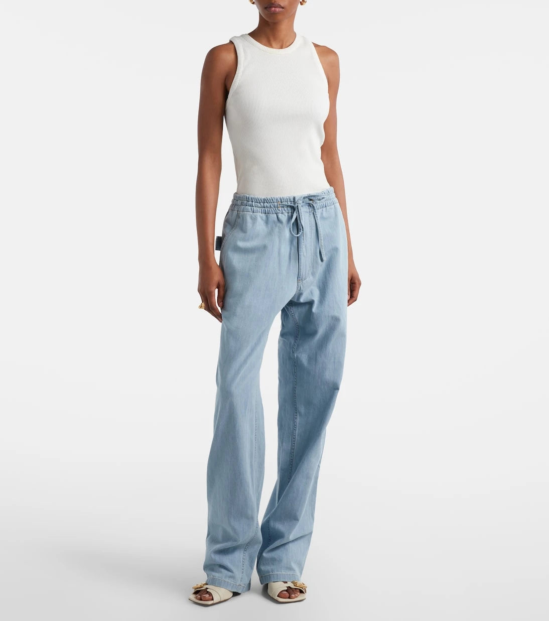 Bottega Veneta - High-rise boyfriend jeans