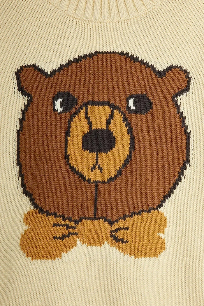 Детски памучен суичър Mini Rodini Bear