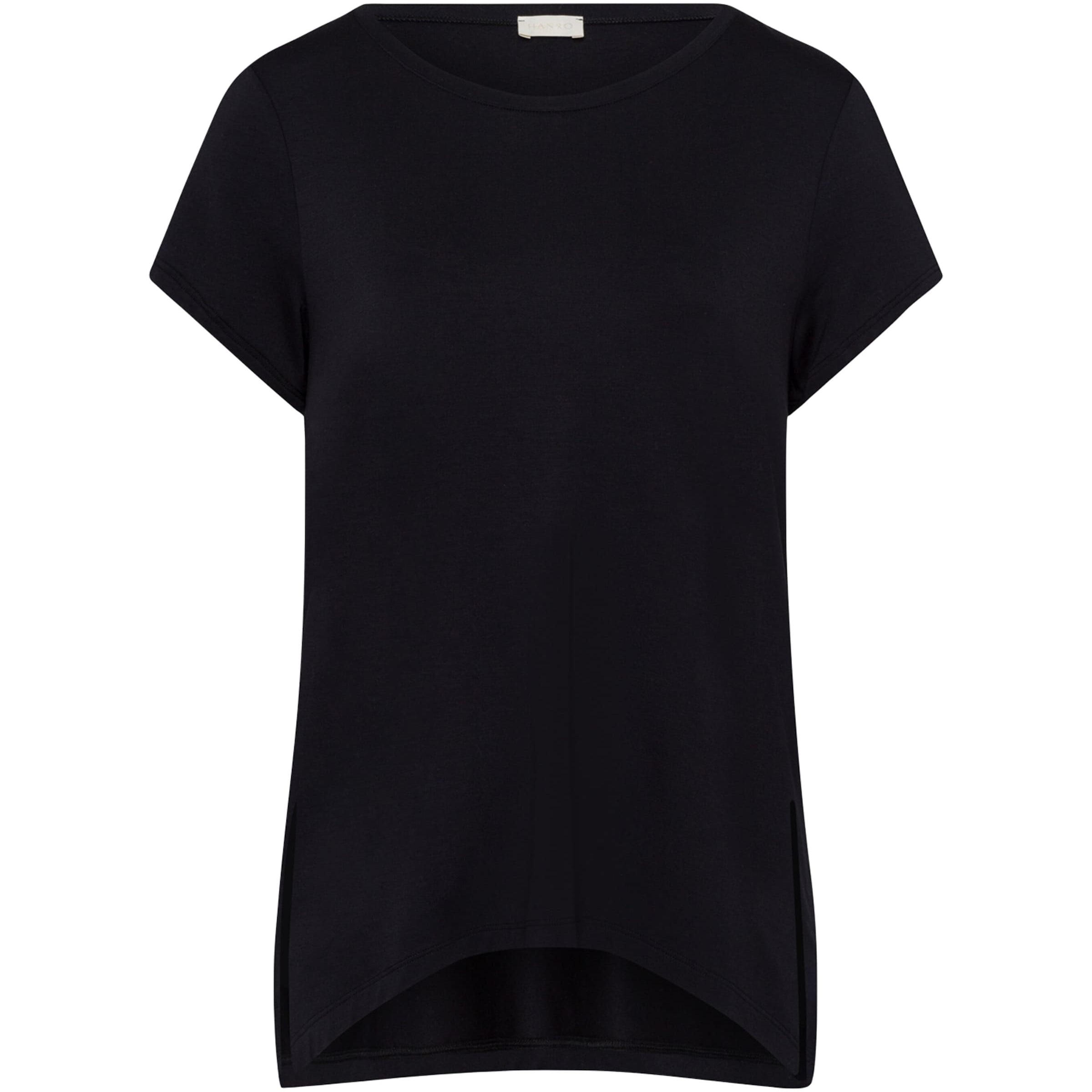 Hanro Black Modal Yoga T-Shirt
