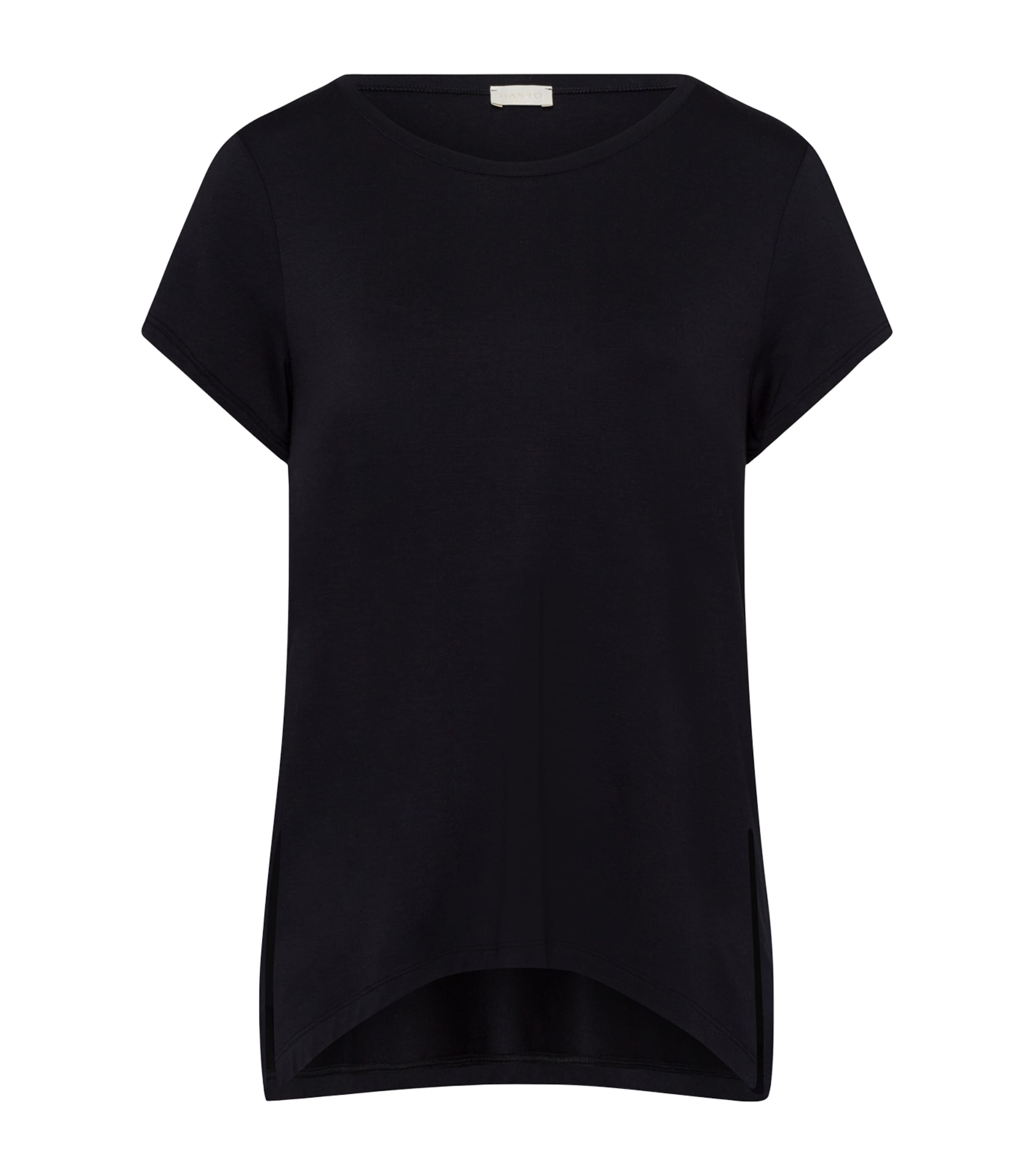 Hanro Black Modal Yoga T-Shirt