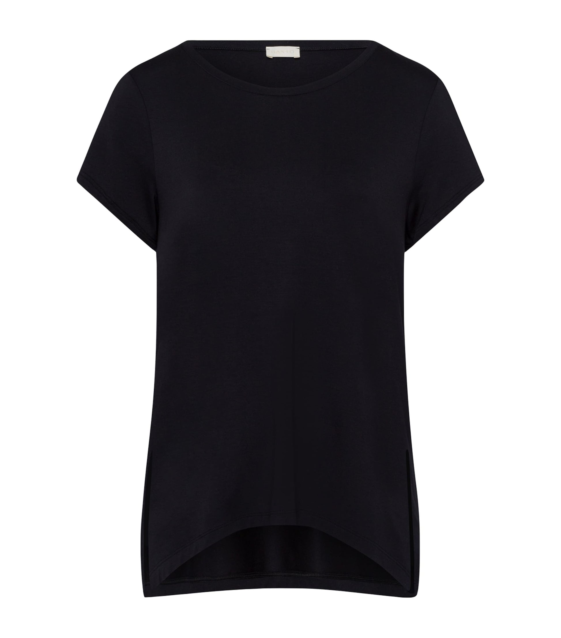 Hanro Black Modal Yoga T-Shirt