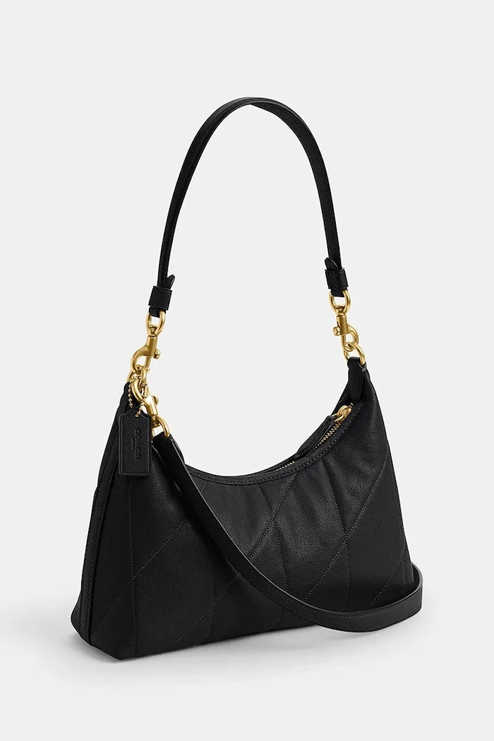 Coach чанта crossbody дамска от кожа Soft Quilted Juliet Shoulder Bag 25