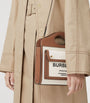 Burberry Brown Mini Canvas Pocket Bag