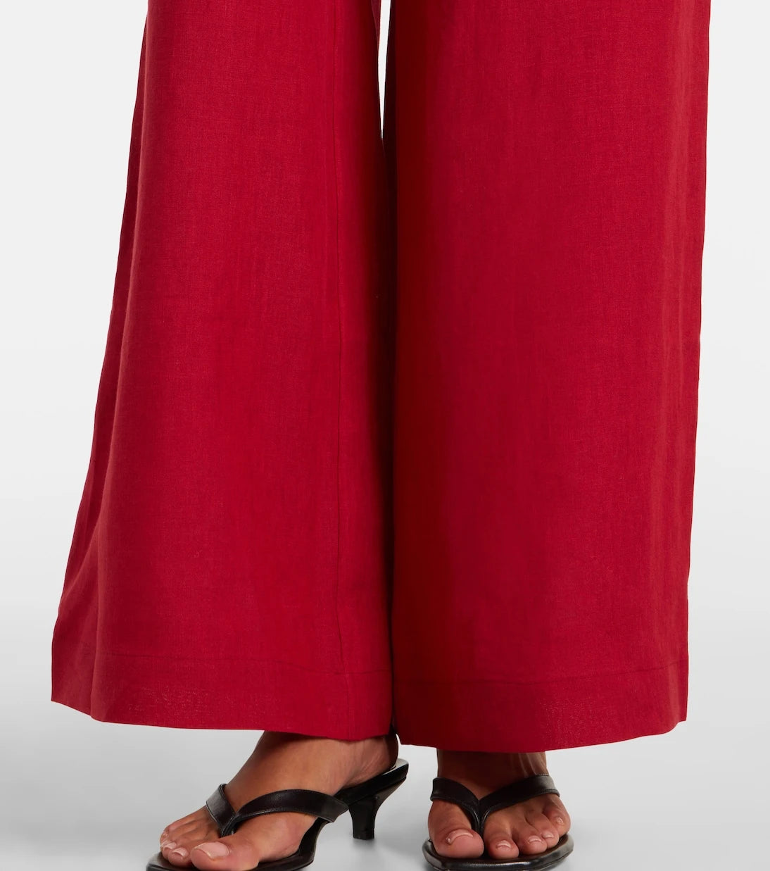 Eres - Select linen wide-leg pants