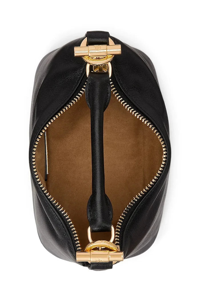Lauren Ralph Lauren kadın deri crossbody çanta