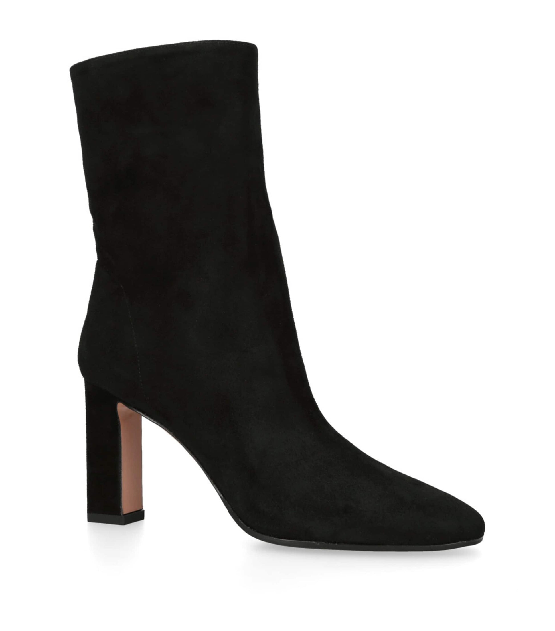 Aquazzura Black Suede Manzoni Boots 85