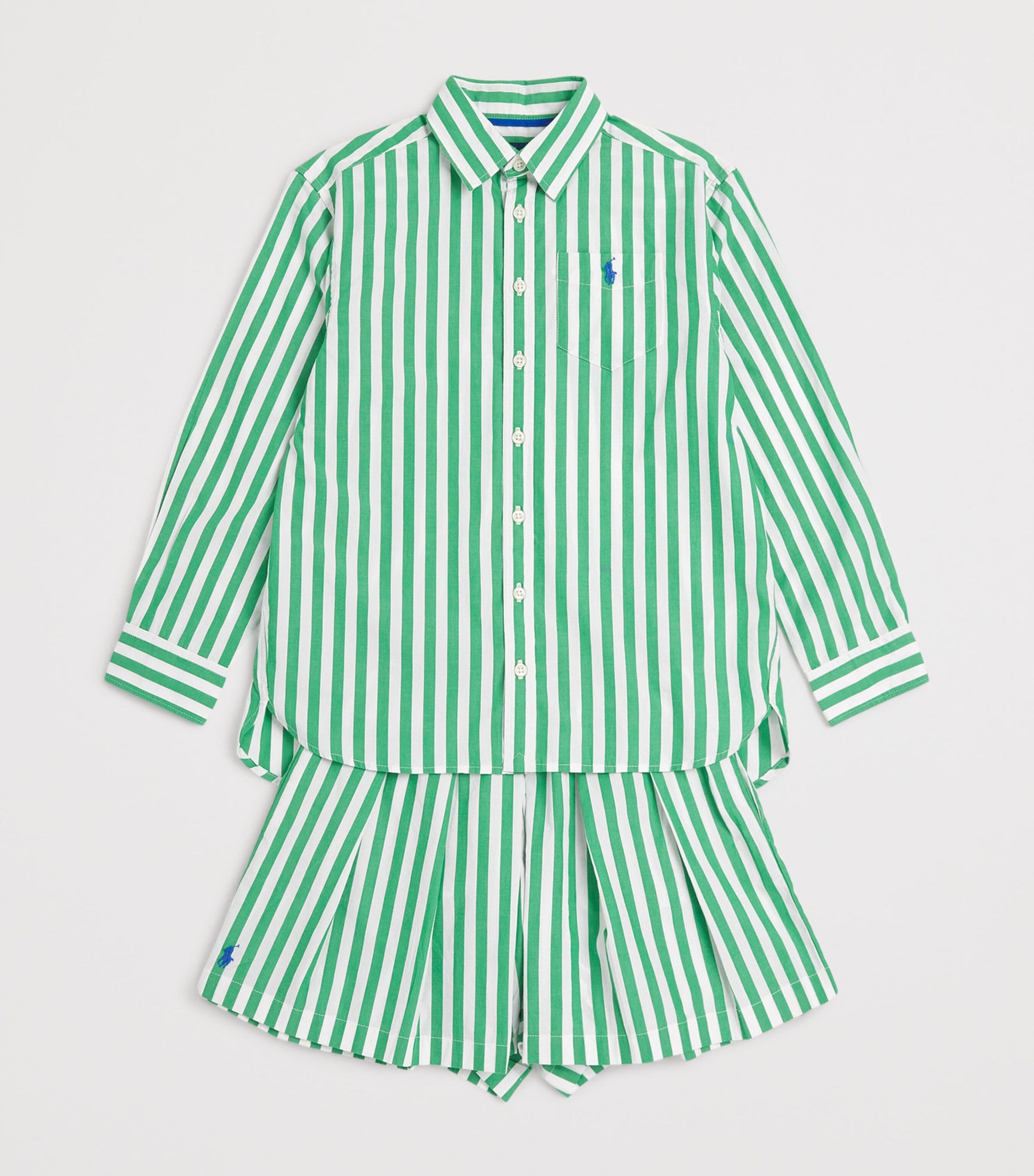 Ralph Lauren Kids Cotton Stripe Skirt (7-16 Years)