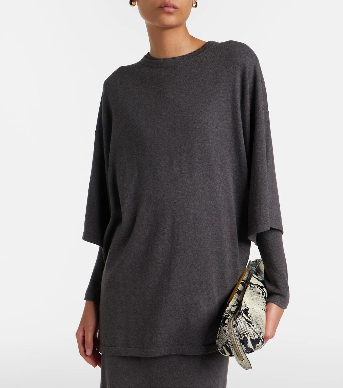 Lisa Yang - Agnette cotton and cashmere sweater