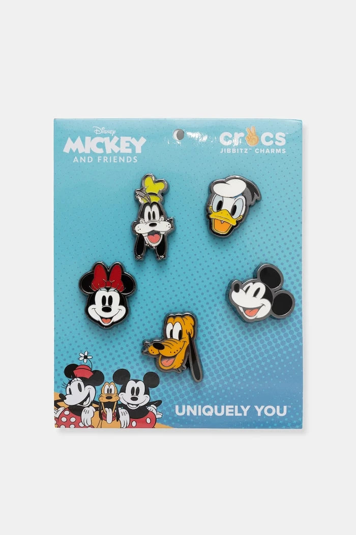 Crocs за деца значки за обувки MickeyandFriends Elevated5pck
