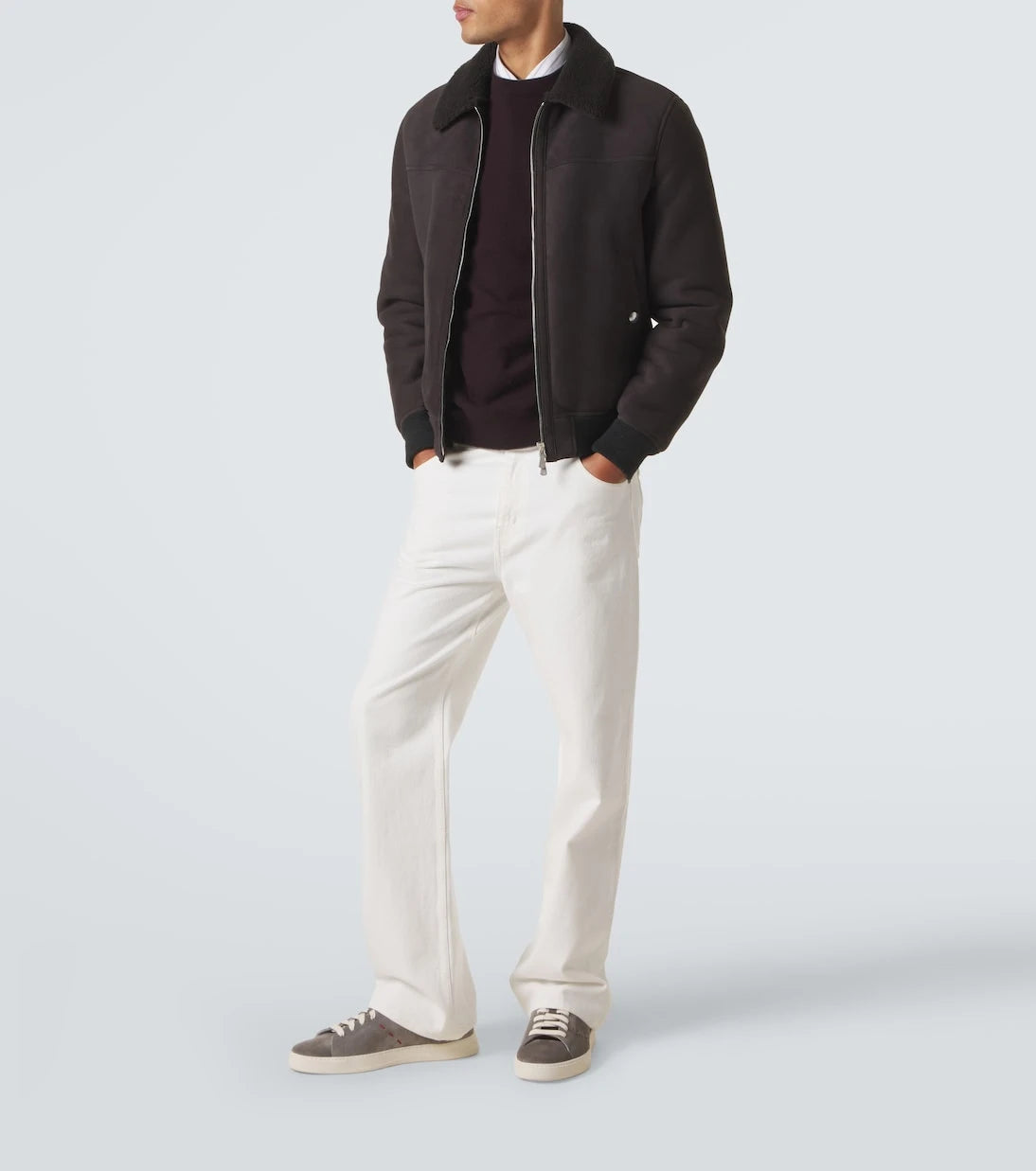 Kiton - Suede sneakers