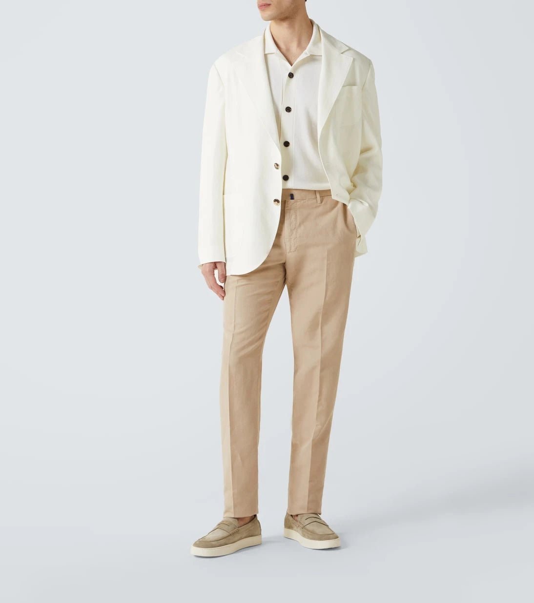 Slowear - Linen and cotton straight pants