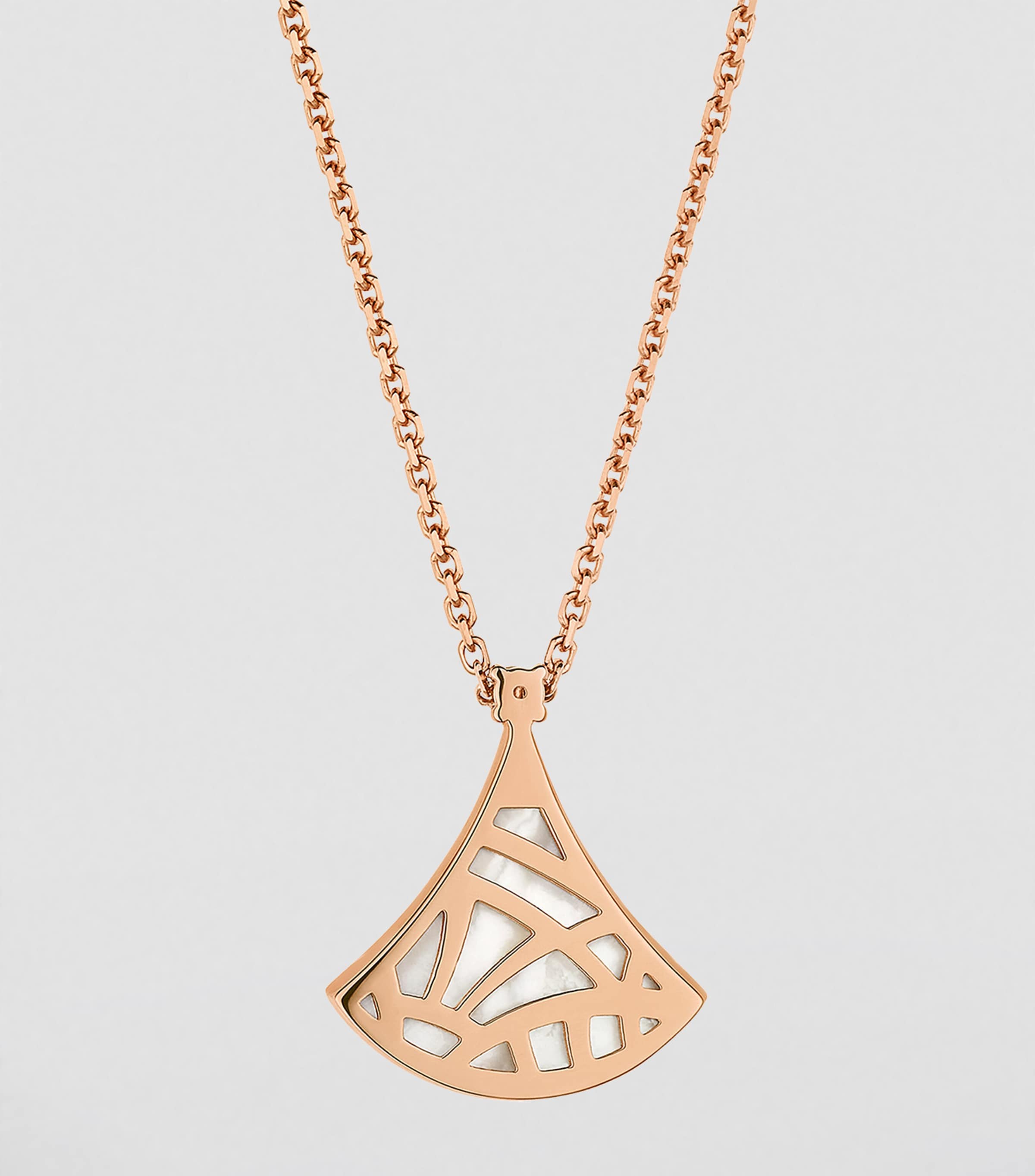 Bvlgari Rose Gold, Diamond and Mother-of-Pearl Divas' Dream Necklace