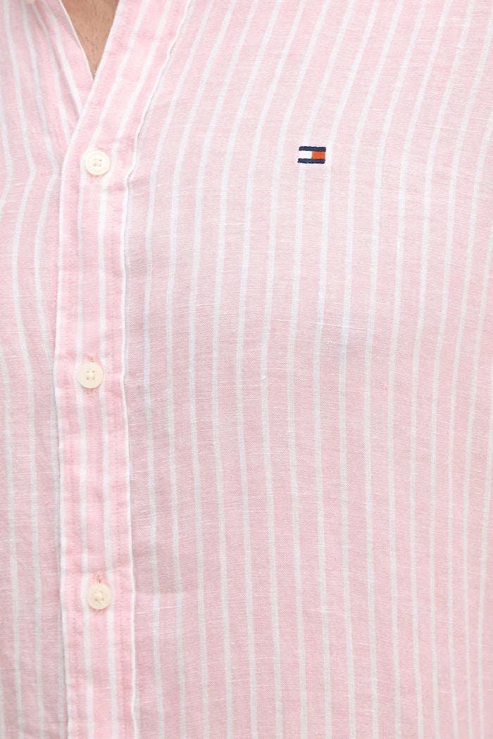 Tommy Hilfiger риза мъжка от лен