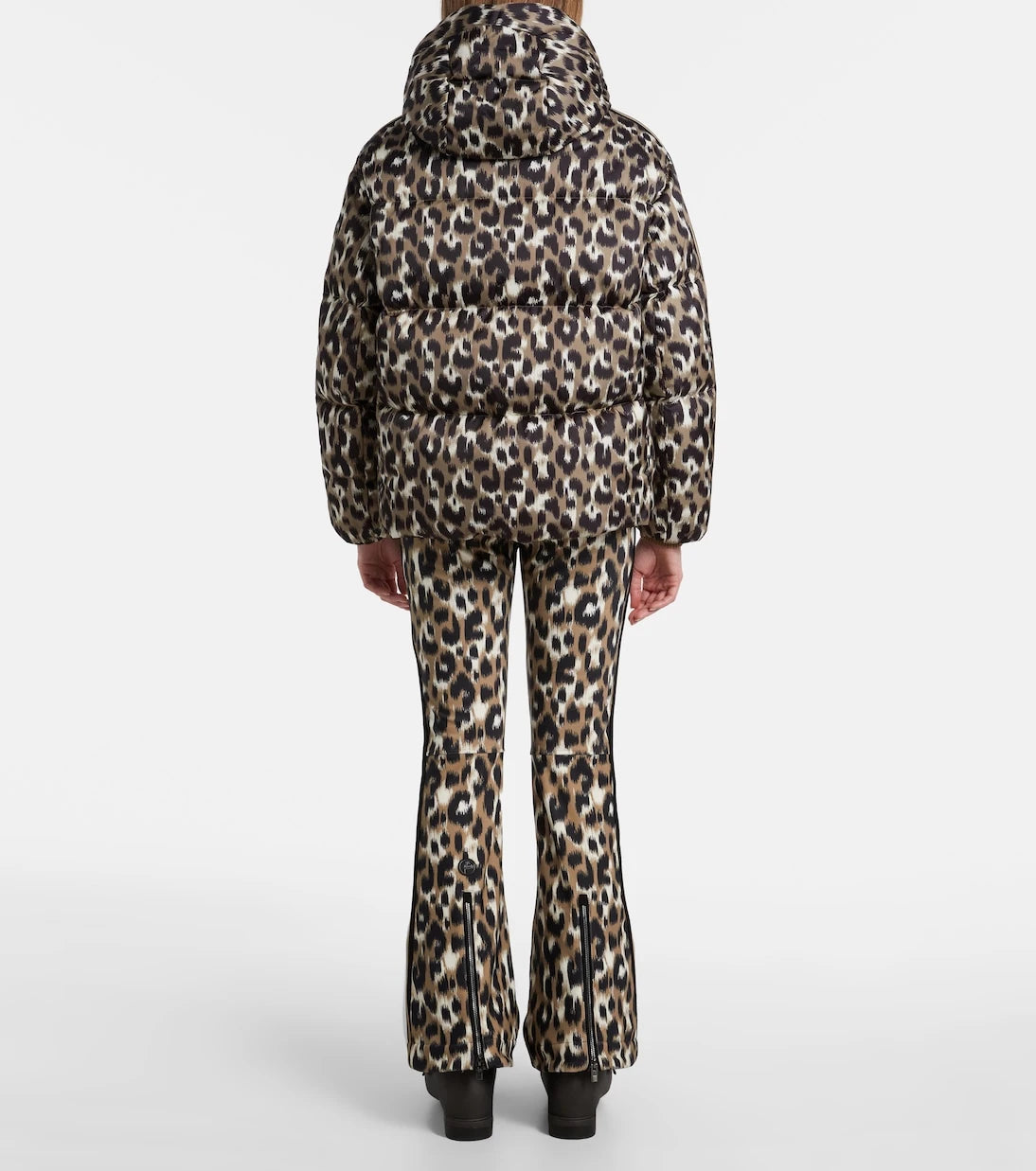 Fusalp - Ada leopard-print down ski jacket