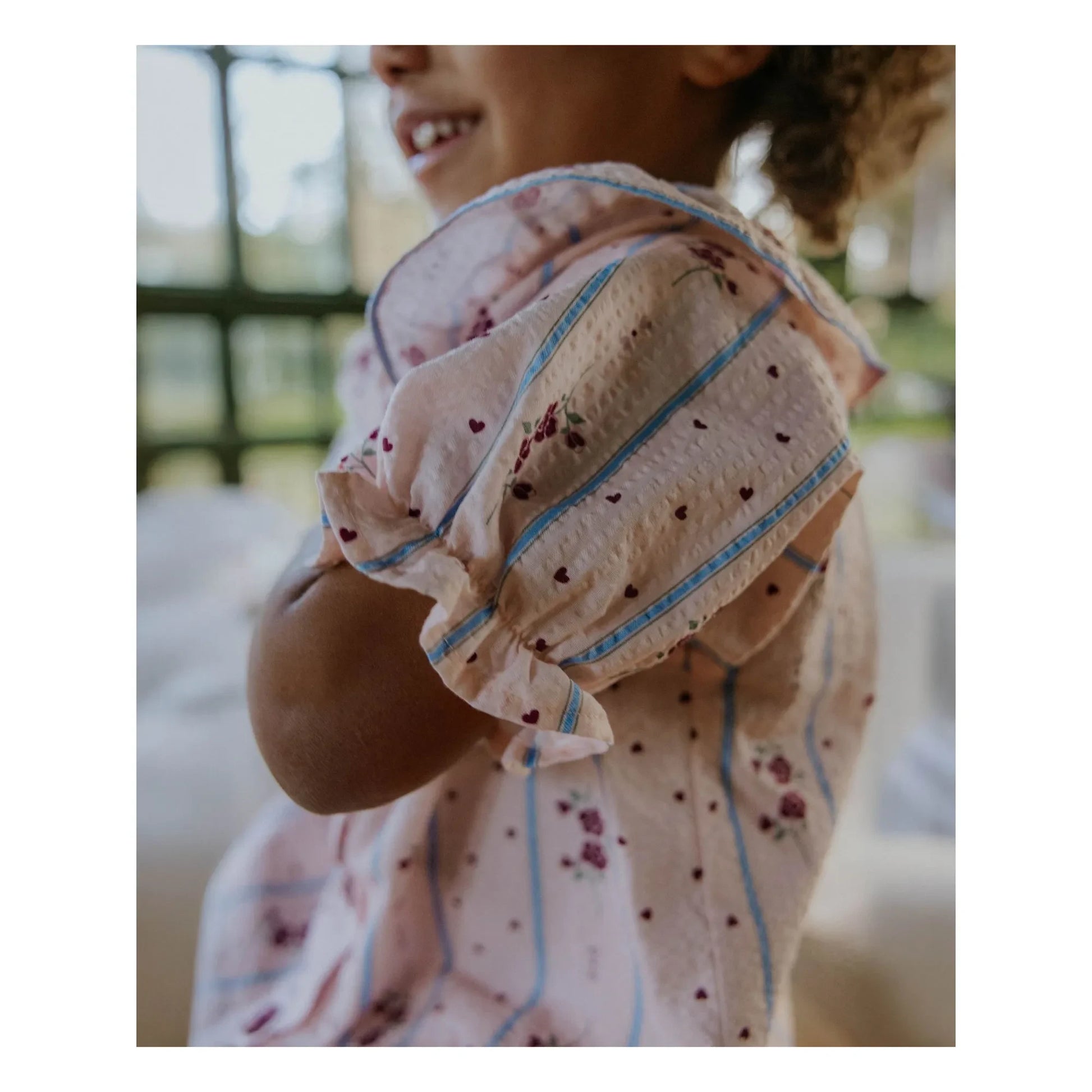 Fliink - Blouse Colombe Volants | Pink