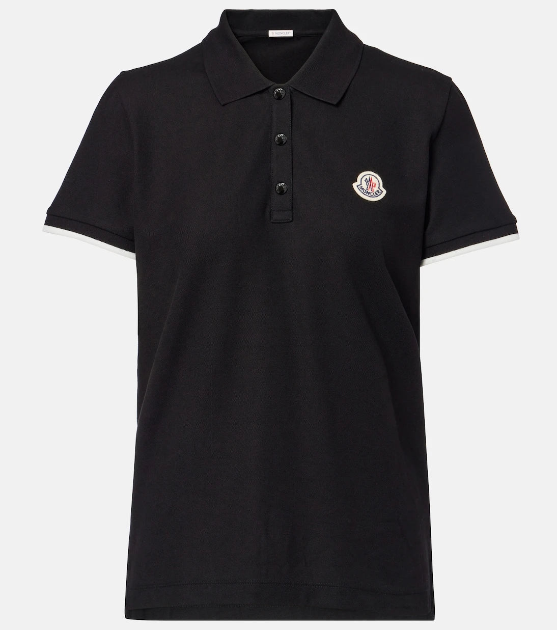 Moncler - Logo cotton polo shirt
