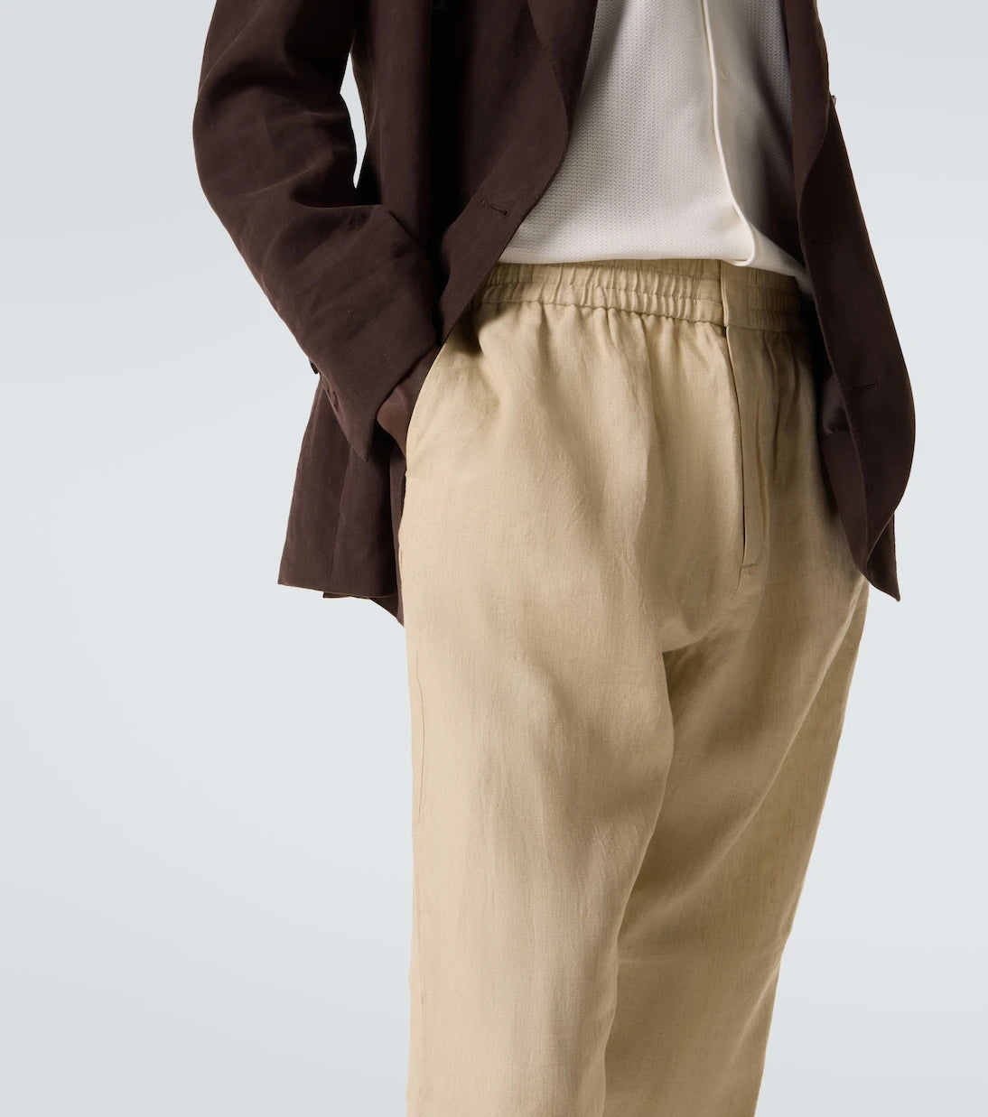 Sunspel - Linen straight pants