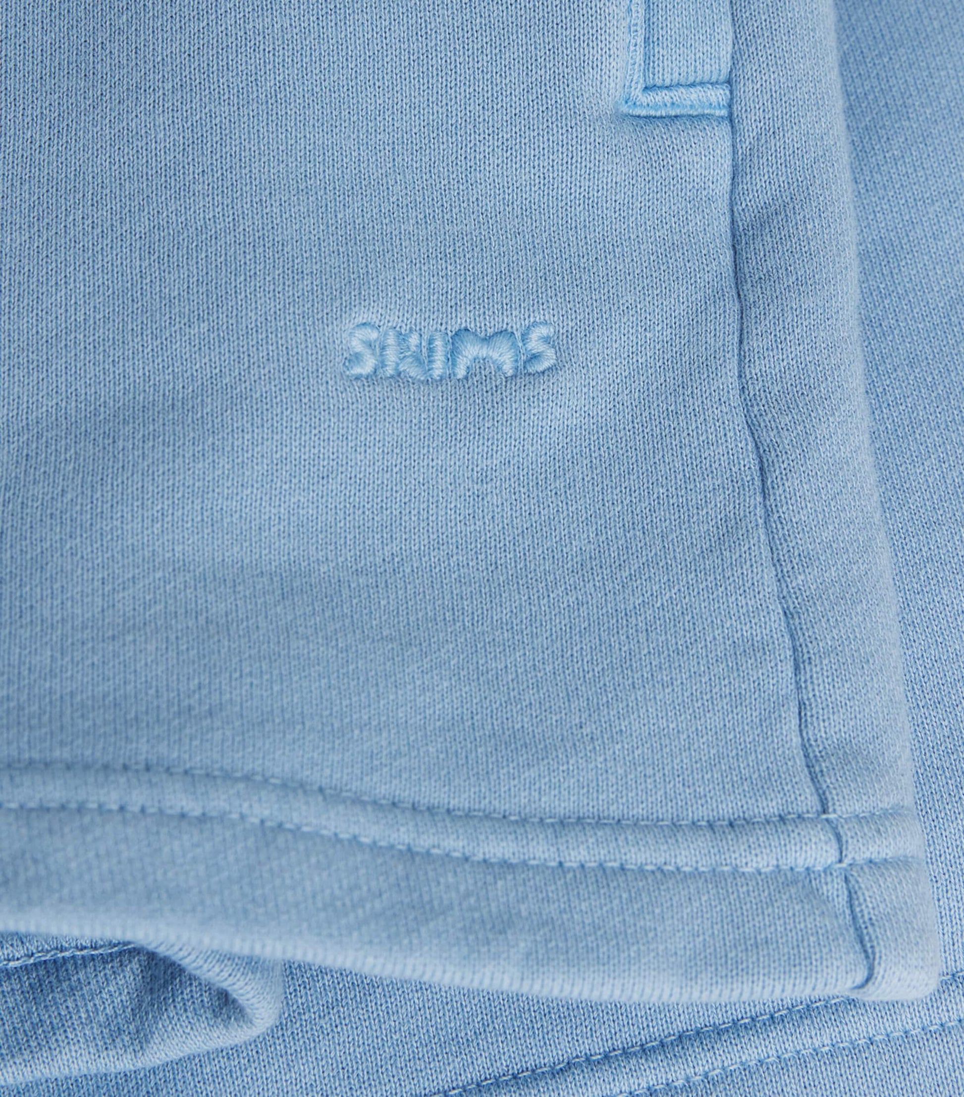 Skims Blue French Terry Shorts