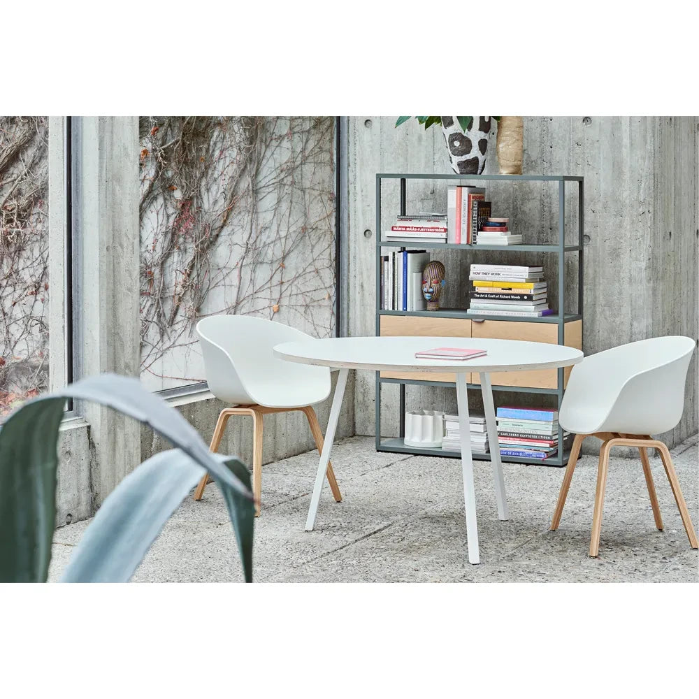 Hay - AAC 22 Chair, Oak Base, Hee Welling | Cream
