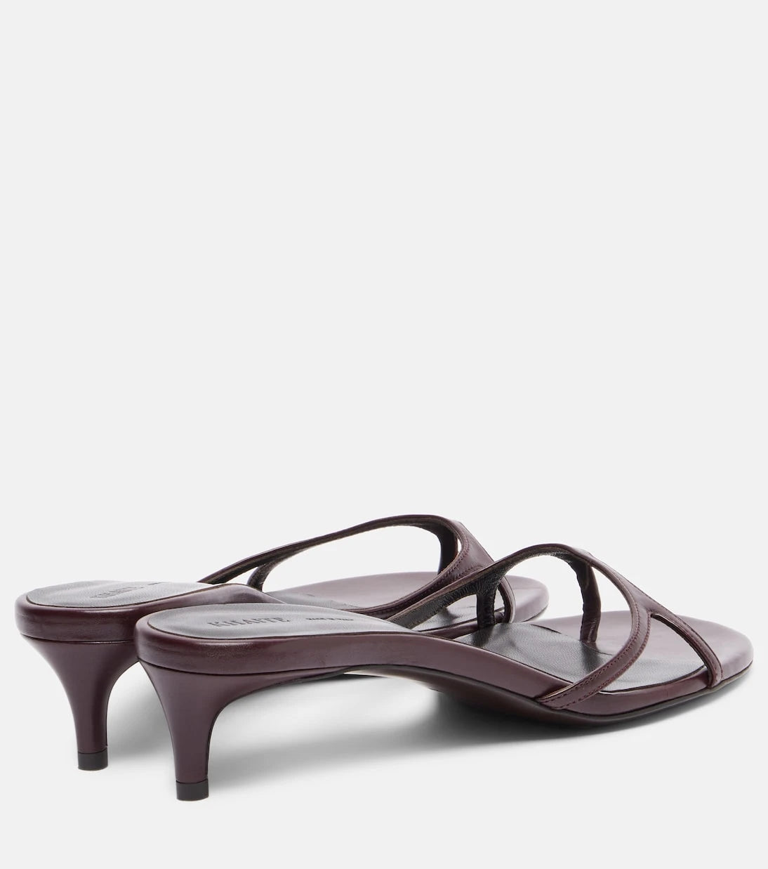 Khaite - Mila 35 leather mules