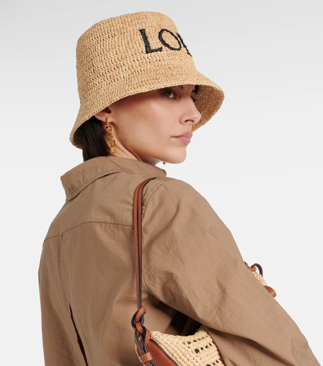 Loewe - Paula's Ibiza logolu kova şapka