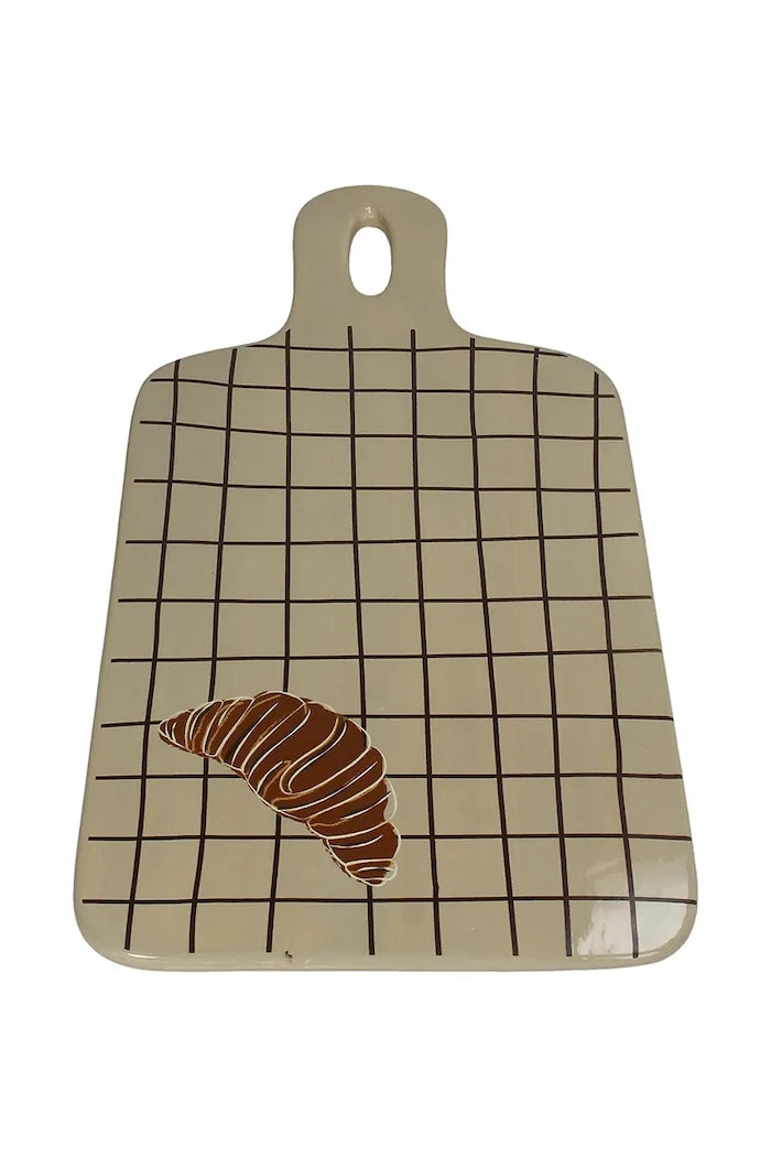 home & lifestyle Croissant Dekoratif Tepsi 1,5 x 23 x 40,5 cm