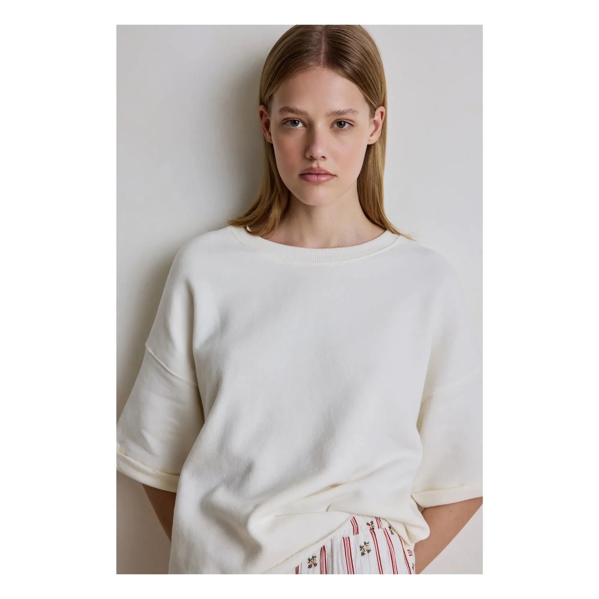 Hod - Solange Cotton sweatshirt | Cream