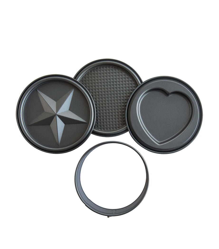 Nordic Ware Carbon Steel Springform Cake Tin Set (19.5cm)