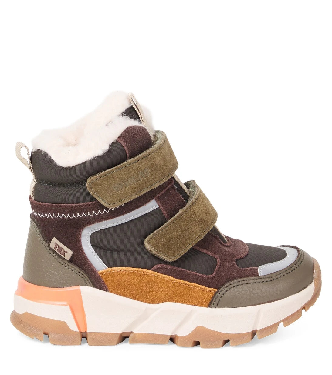 Wheat - Lucka Tex leather-trimmed boots