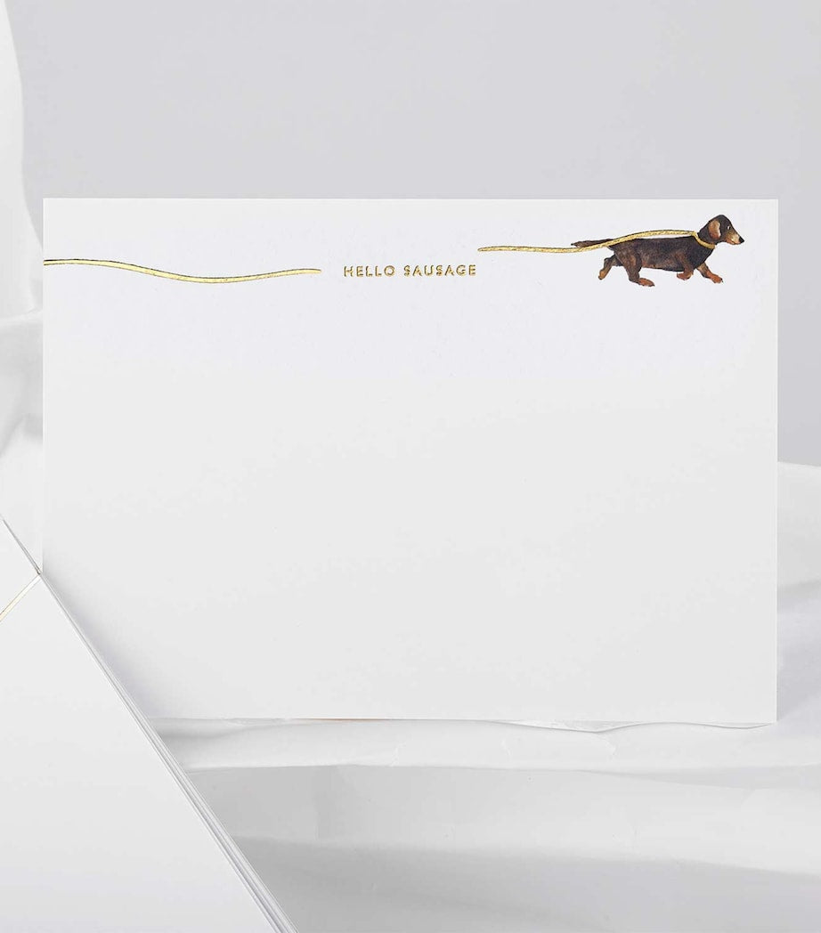 Hello Sausage A6 Correspondence Cards