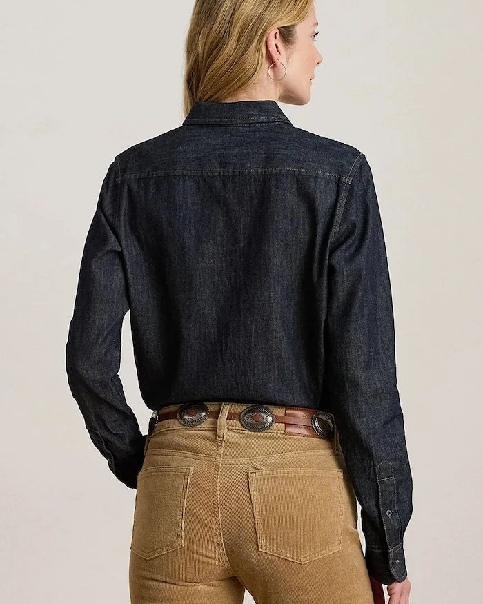 Lauren Ralph Lauren Kadın Denim Gömlek