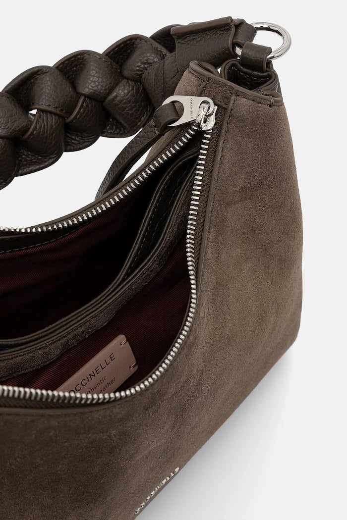 Coccinelle Kadın Süet Hobo Çanta BOHEME SUEDE BIMATERIAL