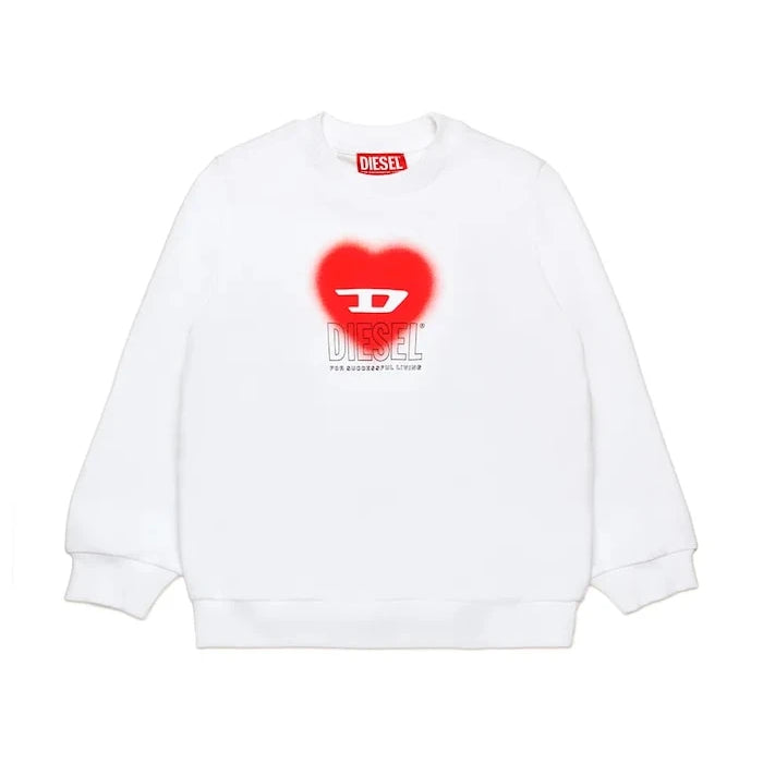 Diesel SCACUORE Sweatshirt Çocuk Pamuklu Sweatshirt