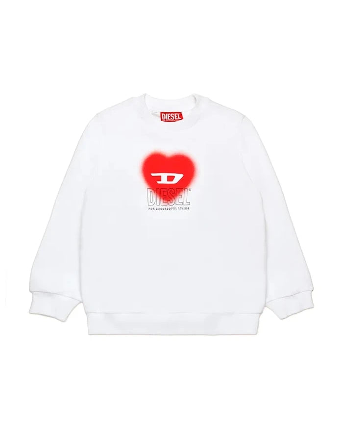 Diesel SCACUORE Sweatshirt Çocuk Pamuklu Sweatshirt