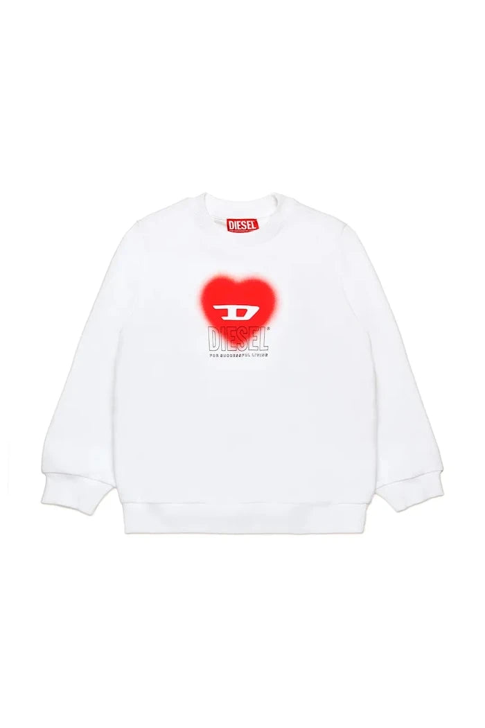 Diesel SCACUORE Sweatshirt Çocuk Pamuklu Sweatshirt