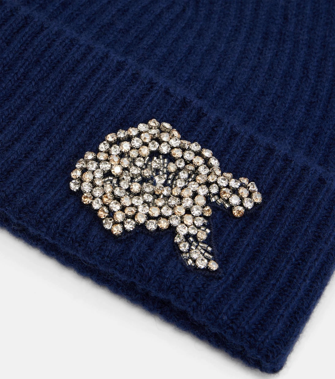 Erdem - Embellished cashmere beanie
