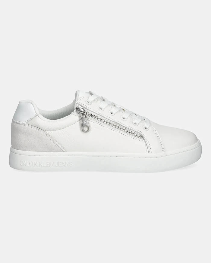 Calvin Klein Jeans CLASSIC CUPSOLE ZIP LOW IN Deri Spor Ayakkabı