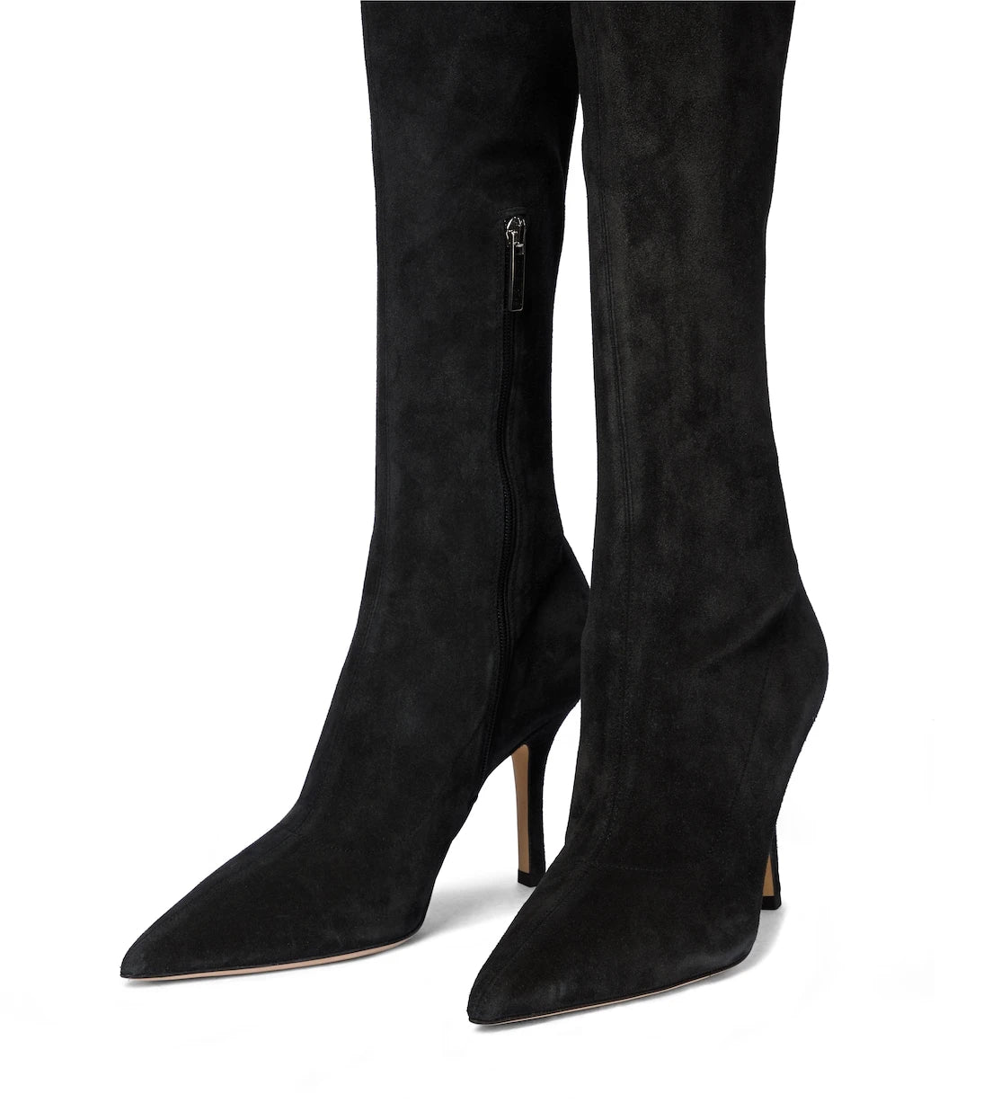 Paris Texas - Suede knee-high boots