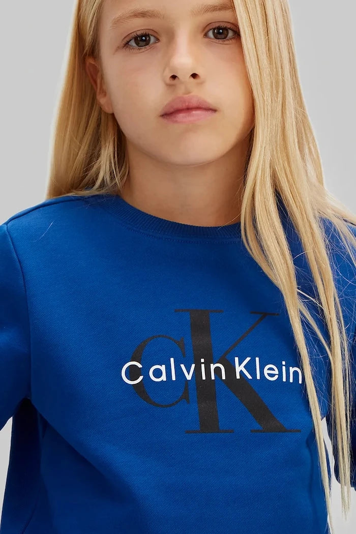 Детски памучен суичър Calvin Klein Jeans