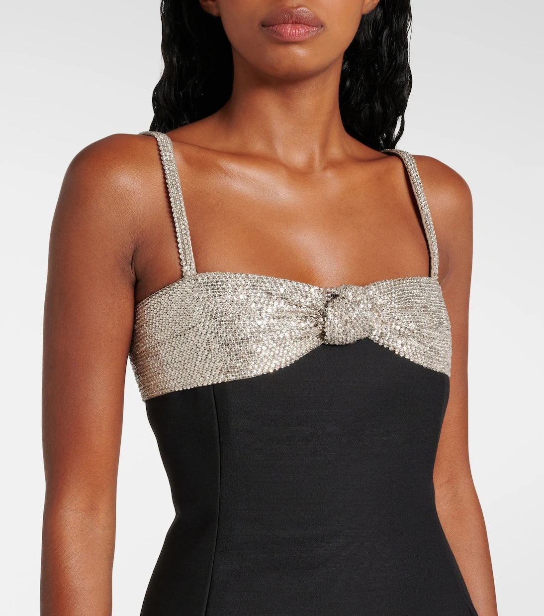Valentino - Crepe Couture sequined minidress