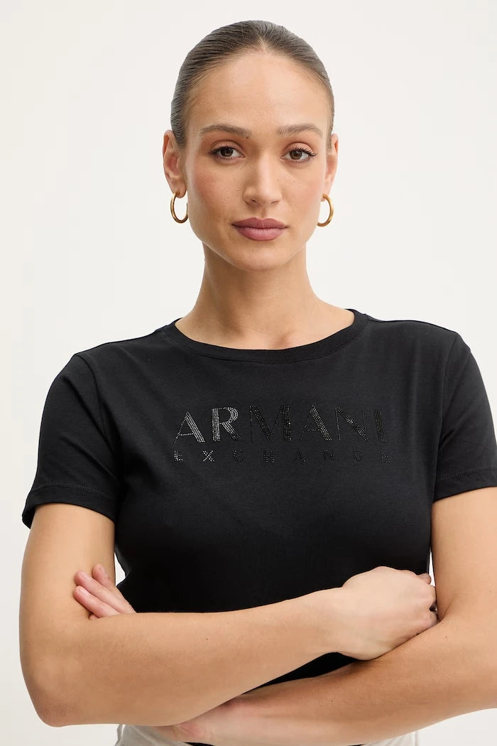 Pamuklu Tişört Armani Exchange