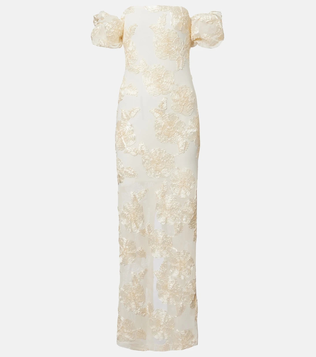 Rotate - Embroidered bustier gown