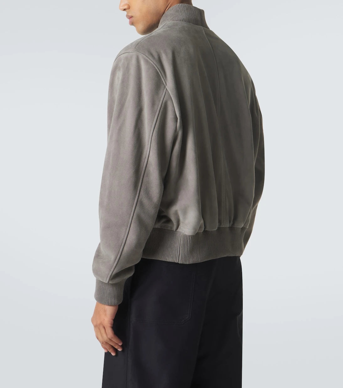 Ami Paris - Ami de Cœur suede bomber jacket